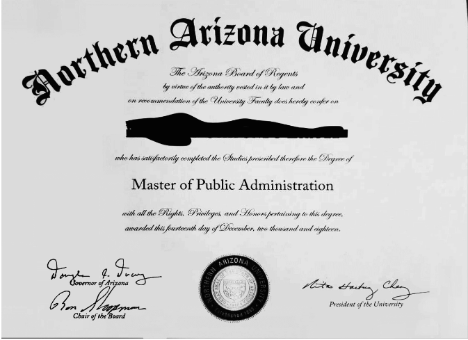 美国北亚利桑那大学公共管理硕士（MPA）招生简章